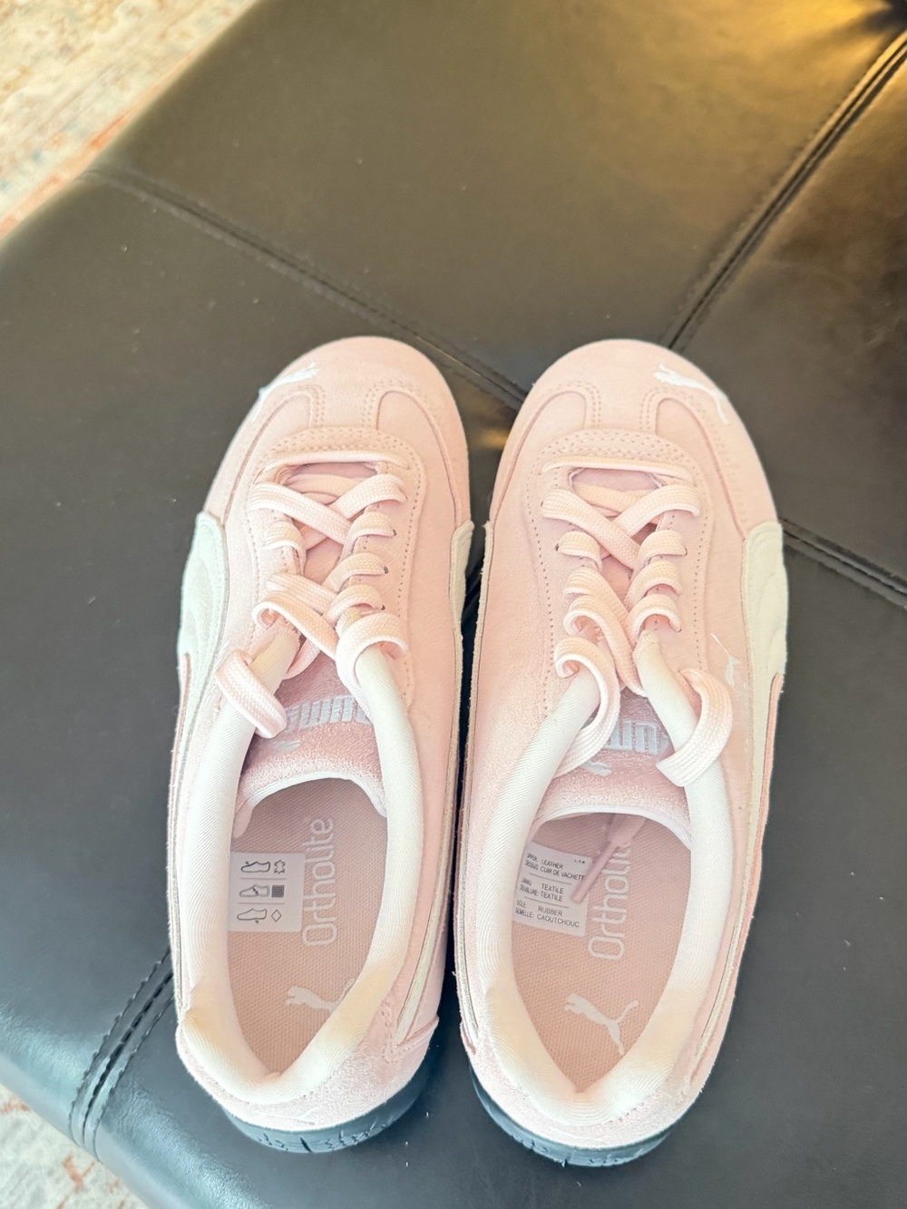 Women’s Puma Speedcat Athletic Pink-White SZ 8. New/never worn - Picture 4 of 9